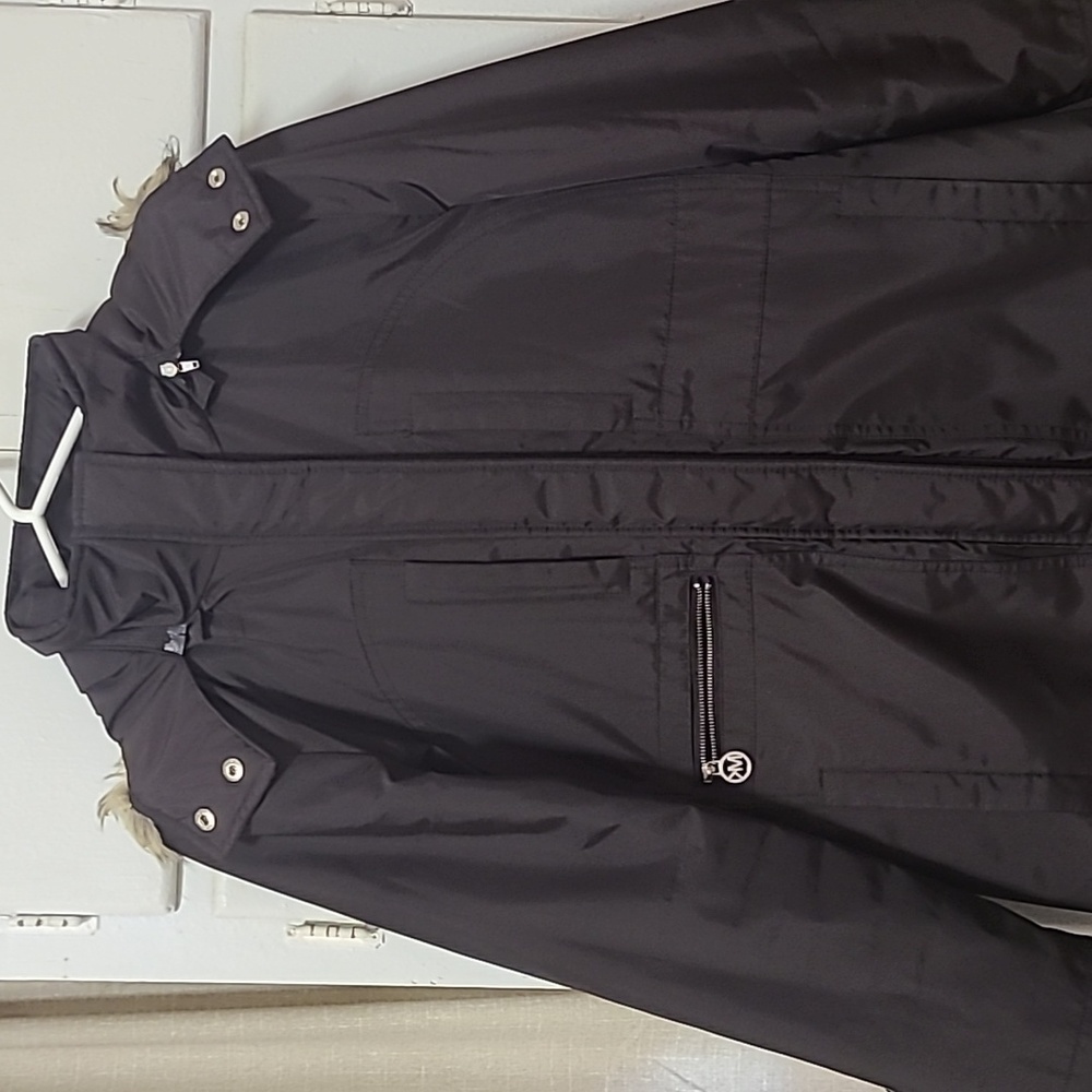 Michael Kors Long Jacket, Size Small,  Color Dark Brown 😍